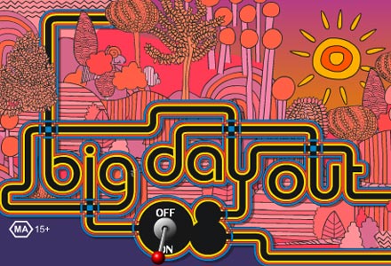 Big Day Out Map and Timetable