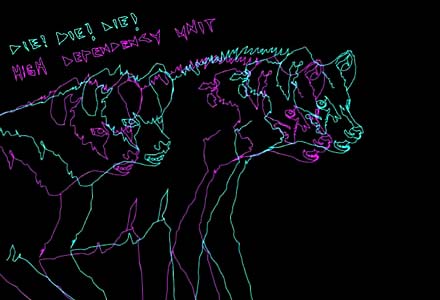 HDU and Die! Die! Die! release limited edition split 7