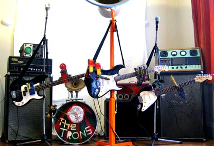 All Robot band the Trons make debut